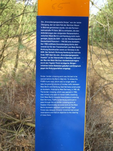 nördlichste Brücke Berlins an der A 111