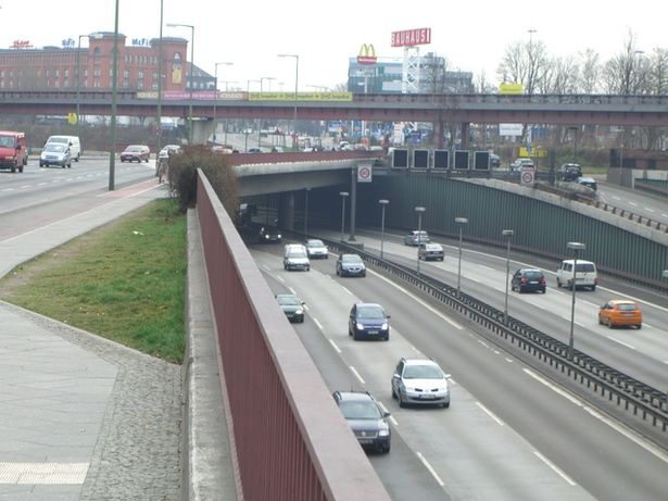 EÜ Industriegleis / A 100 und Sachsendamm