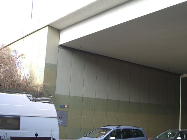 A 100 Brücke / Blissestraße