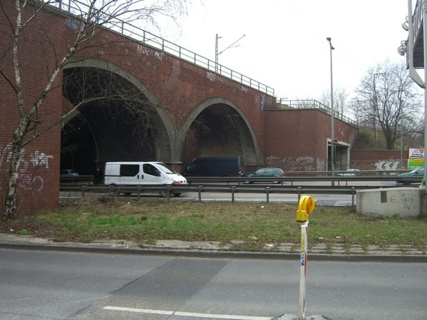 EÜ Stadtbahn - Spandau und Potsdam fern / A 100 und Halenseestraße