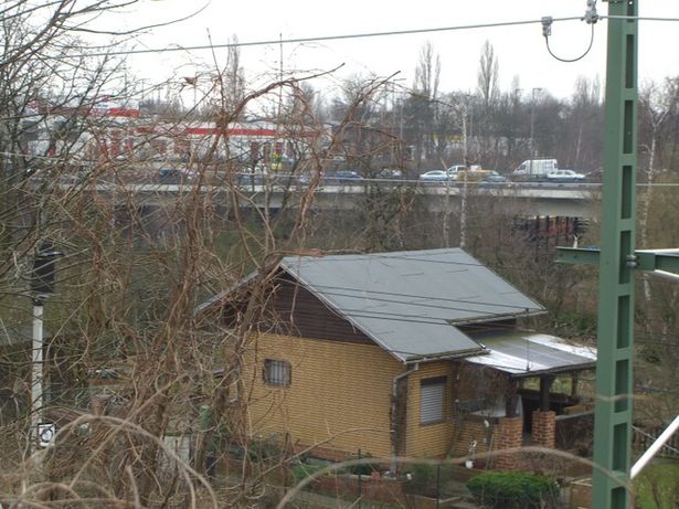 Halenseestraßenbrücke / EU Stadtbahn - Potsdam und Spandau der S Bahn