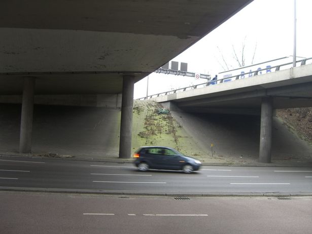 A 100 Brücke / Halenseestraße