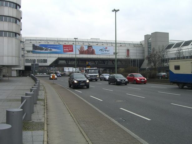 Hausbrücke ICC - Messe Verbinder / Messedamm