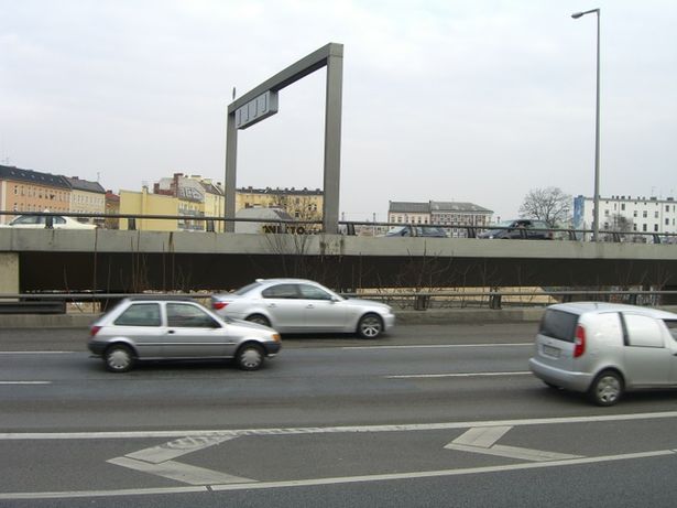 A 100 Brücke Innenfahrbahn /Ringbahn nahe Spandauer Damm