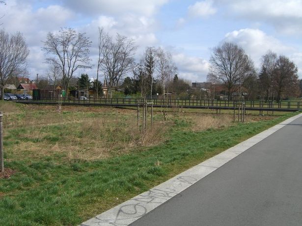 Fußwegbrücke Niederung nördlich Egelpfuhlgraben / Bullengraben