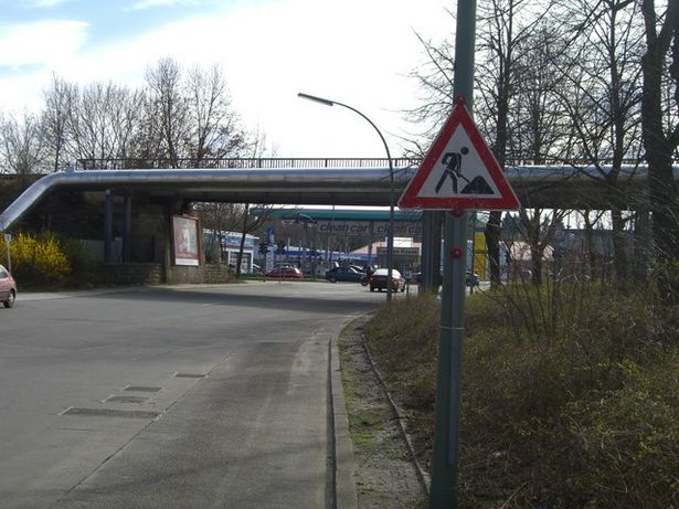 Rohrbrücke / Klärwerkstraße