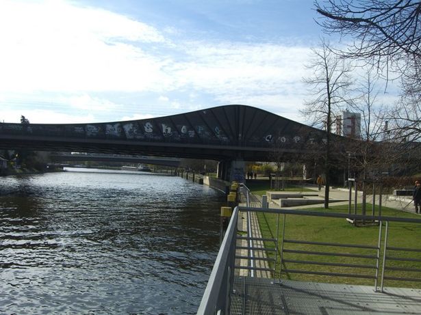 Neue Havel Brücke EÜ Stadtbahn Ost - West Verkehr