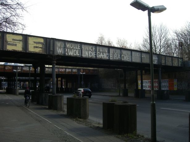 Yorkbrücken 21. Überbau von West nach Ost