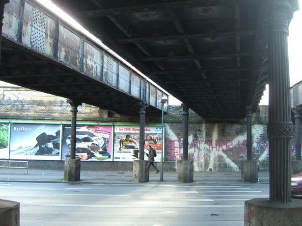 Yorkbrücken 31. Überbau von West nach Ost