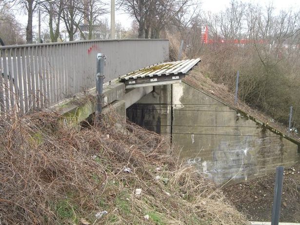 Markendorfer Straßenbrücke / EU RE 1