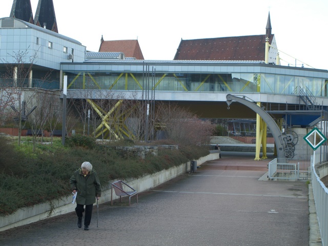 Stadtbrücke Frankfurt Oder - Slubice / Oder - Odra