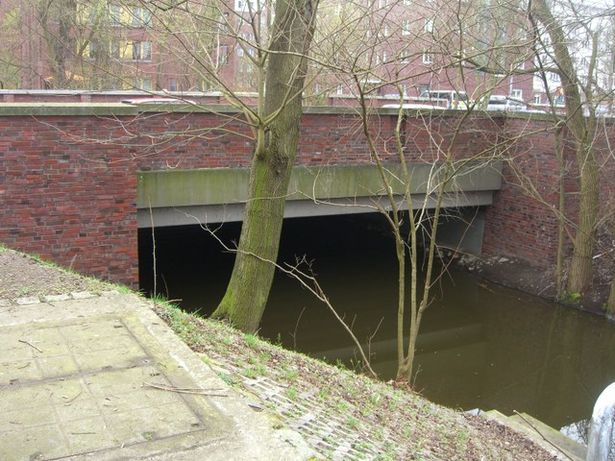 Straßenbrücke Romy Schneider Straße / Havel - Spree Graben