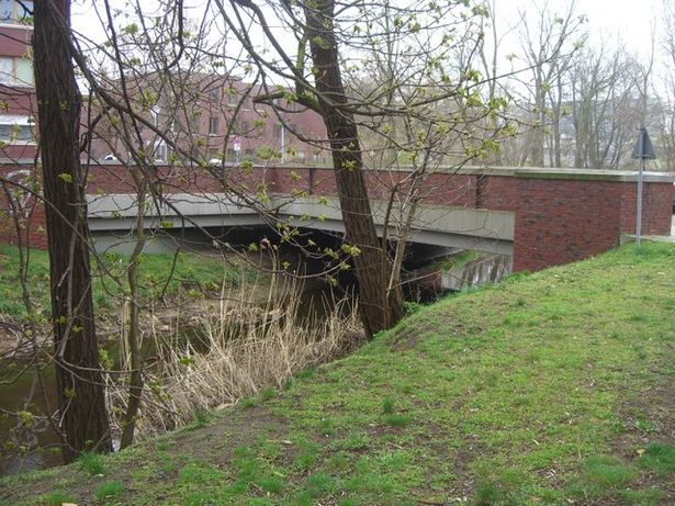 Straßenbrücke Grützmacher Weg / Havel - Spree Graben
