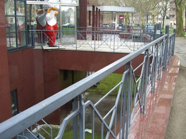 Hauszugangsbrücke Götelstraße