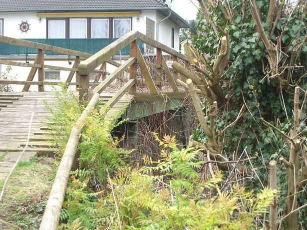 Private Fußwegbrücke / Kleiner Jürgengraben