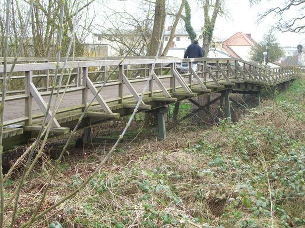 Private Dorfstraßenbrücke / Kleiner Jürgengraben