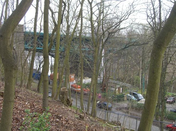 Stössenseebrücke ( Heerstraße / Stößensee und Havelchaussee