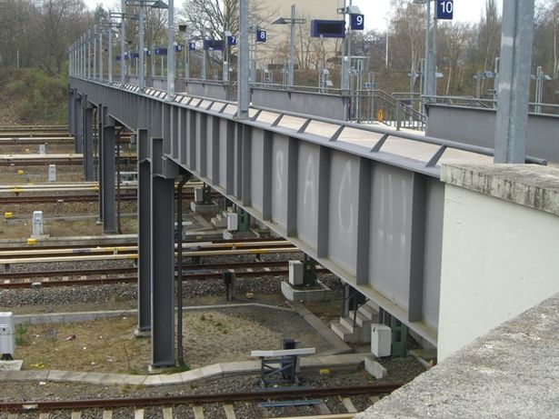 Bf. Olympiastadion Zugangsbrücke Ost