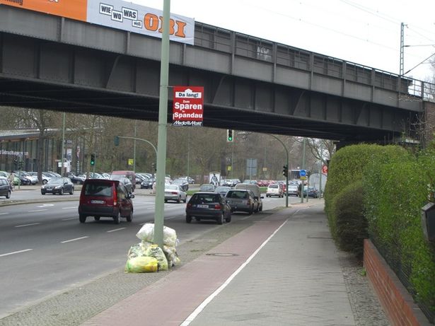 EÜ RE 2 und RB 14 / Charlottenburger Chaussee