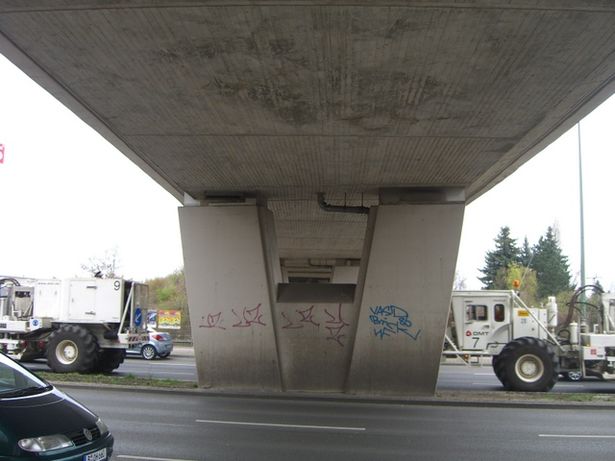 EÜ S9 und 75 / Charlottenburger Chaussee und Industriegleise