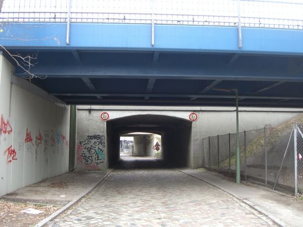 A 115 Brücke ( Avus) / Stadtbahn Ost West Verkehr