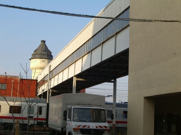 Bahnbetriebsbrücke an der Wallensteinstraße