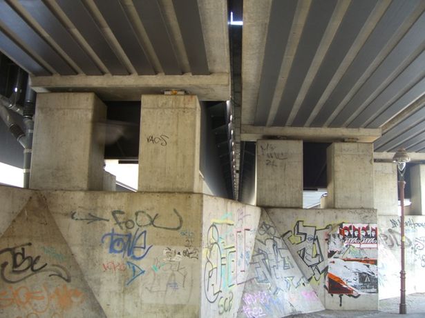 EÜ Stadtbahn O- W- Verkehr / Spree östlich Bf. Bellevue