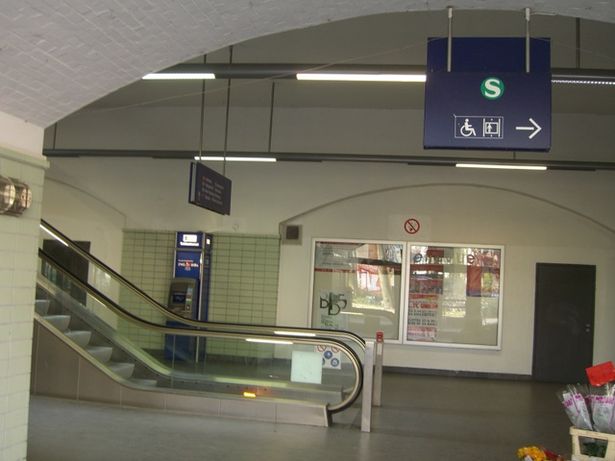 Bf. - Zugangsbrücke Bf. Bellevue Westseite