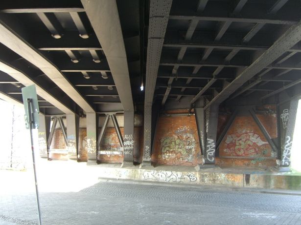 EÜ Stadtbahn im Ost - West Verkehr / Am Hansaplatz