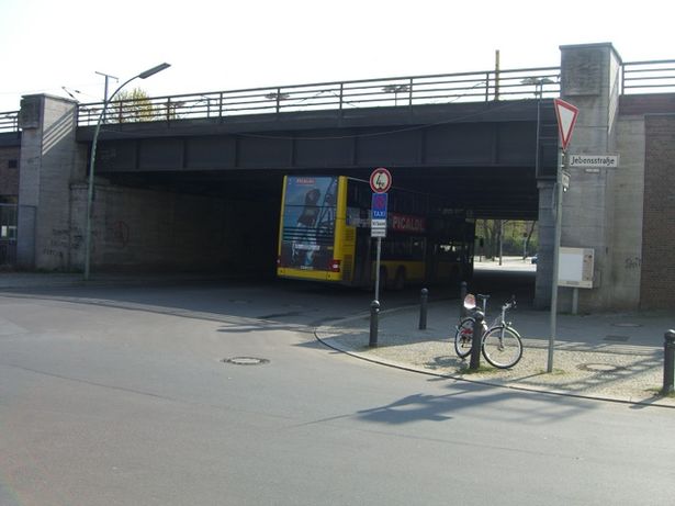 EÜ Stadtbahn Ost - West Verkehr / Hardenbergplatz - Hertzstraße