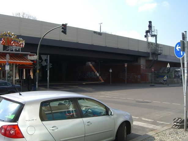 EÜ Stadtbahn Ost - West Verkehr / Wilmersdorfer Straße