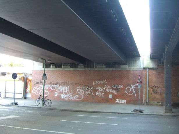 EÜ Stadtbahn Ost - West Verkehr / Wilmersdorfer Straße