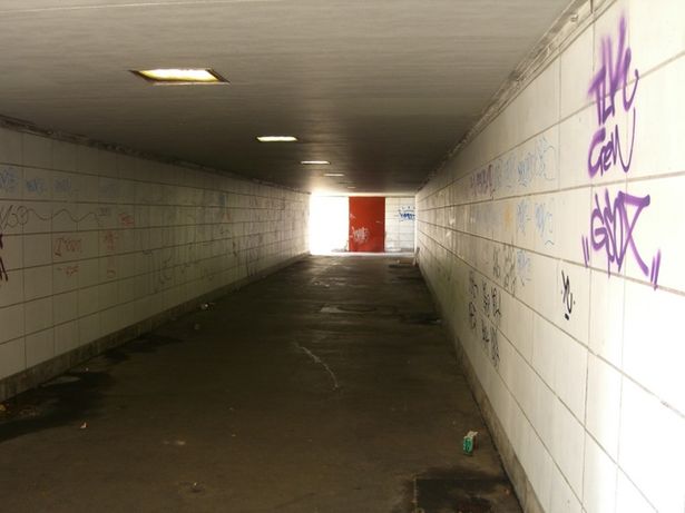 Fußwegunterquerung Levishamstraße an der Sybelstraße