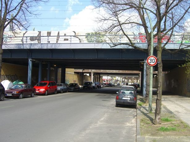 EÜ Stadtbahn Ost - West Verkehr / Brückenkomplex Holtzendorffstr.
