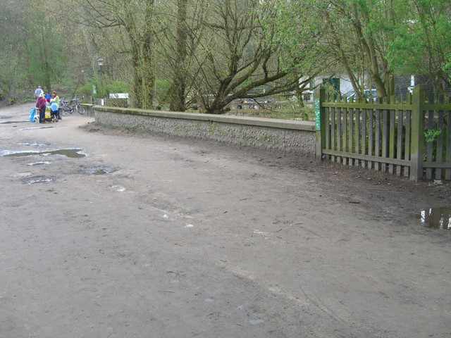 Jagdschloß Grunewaldbrücke / Fenngraben