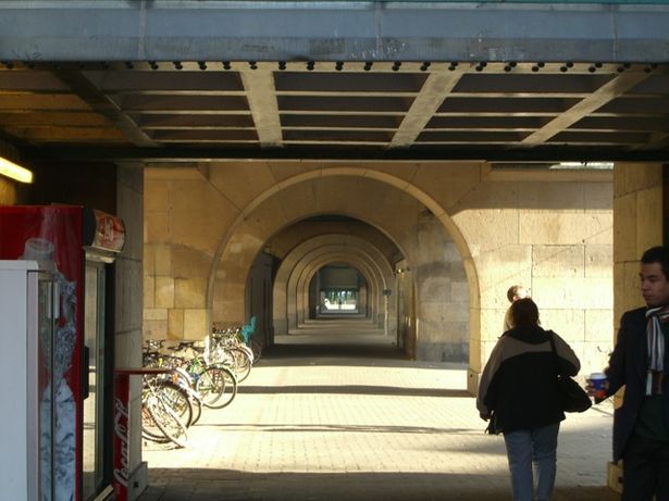 U2 Brücke Zugang Süd zum Bf. Eberswalder Straße