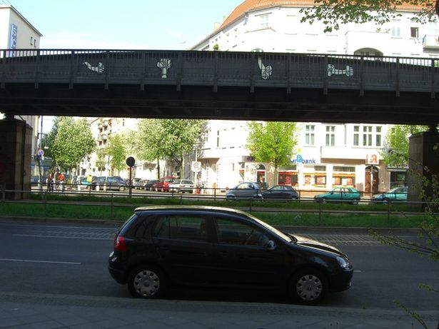 U 2 - Brücke Schönhauser Allee / Gaudystraße