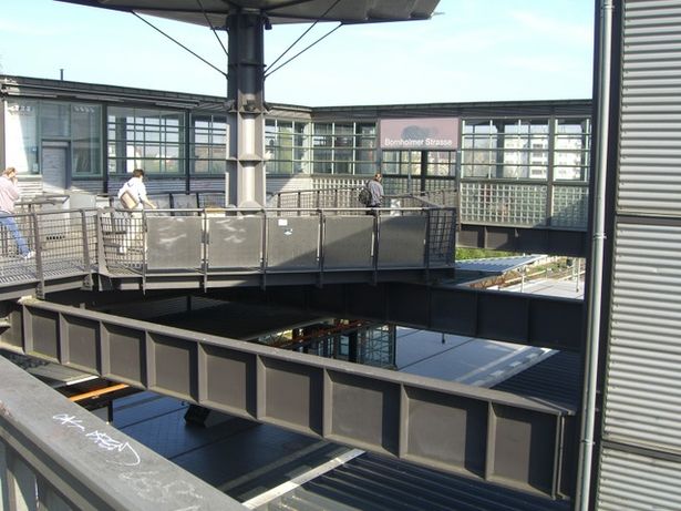 EU Bahnhof Bornholmer Straße Zugangsbrücke Nord