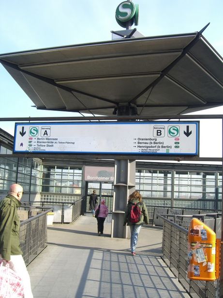 EU Bahnhof Bornholmer Straße Zugangsbrücke Nord