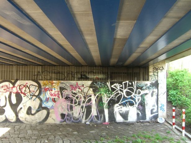 EÜ Strecke nach Bernau / Esplanade -Grüntaler Straße