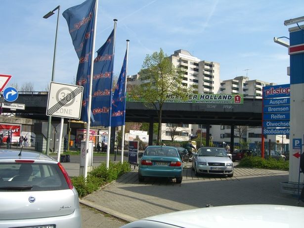 EÜ Oranienburg - Wannsee am U Bf. Wittenau / Wilhelmsruher Damm