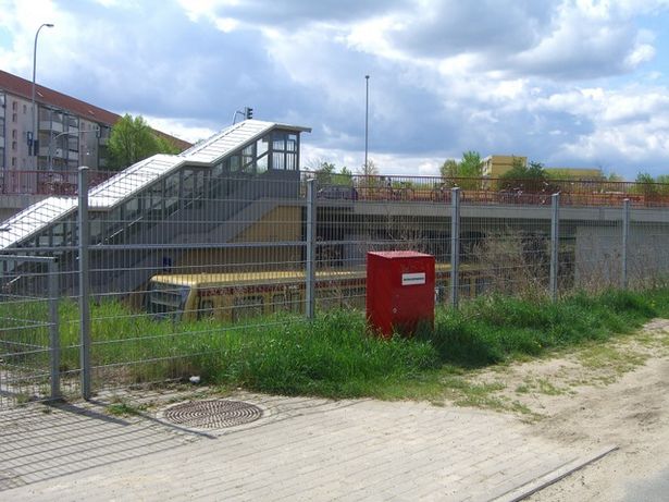 Mahlower Straßenbrücke / EU Nord Süd Bahn am Bf. Teltow Stadt