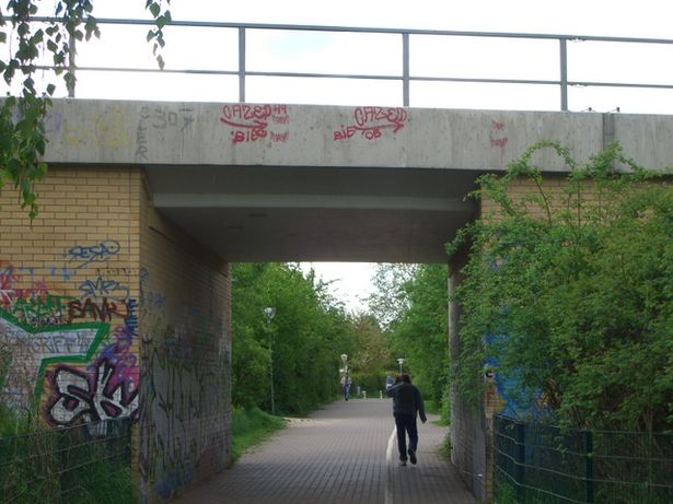 EÜ Nord Süd Bahn Bernau - Blankenfelde / Fontanestraße