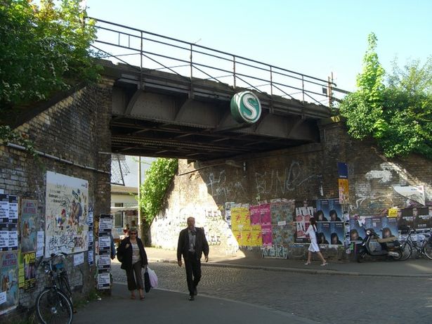 EÜ Nordwestkurve Nordring-Stadtbahn Bf. Ostkreuz / Sonntagstr.