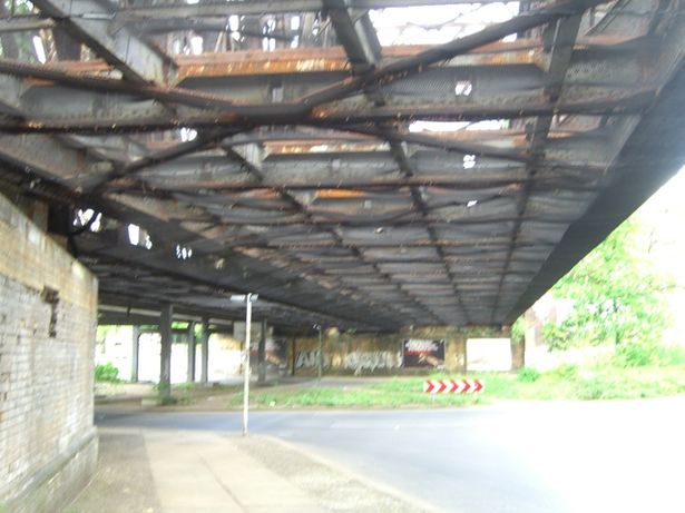 EÜ Nord Süd Bahn / Gartenstr. Scheringstr. Liesenstr. Ackerstraße