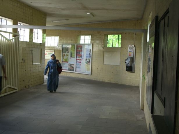 Zugangsbrücke Bahnhof Humboldthain
