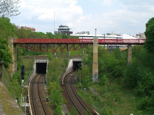 Humboldsteg / EU Nord Süd Bahnen