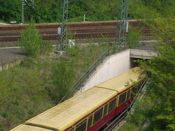 EÜ Ringbahn / EU S Bahn Fahrbrücke von Nord nach Süd