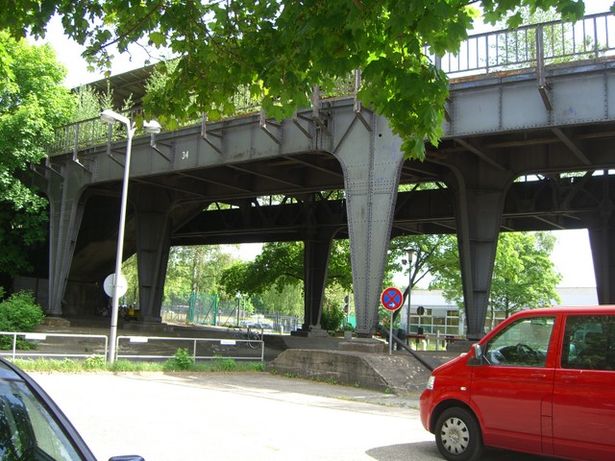ehem. EÜ Strecke Jungfernheide - Gartenstadt / Wernerwerkdamm