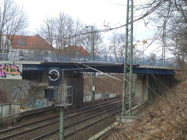 Stahnsdorfer Straßenbrücke / EU Strecke Berlin - Dessau